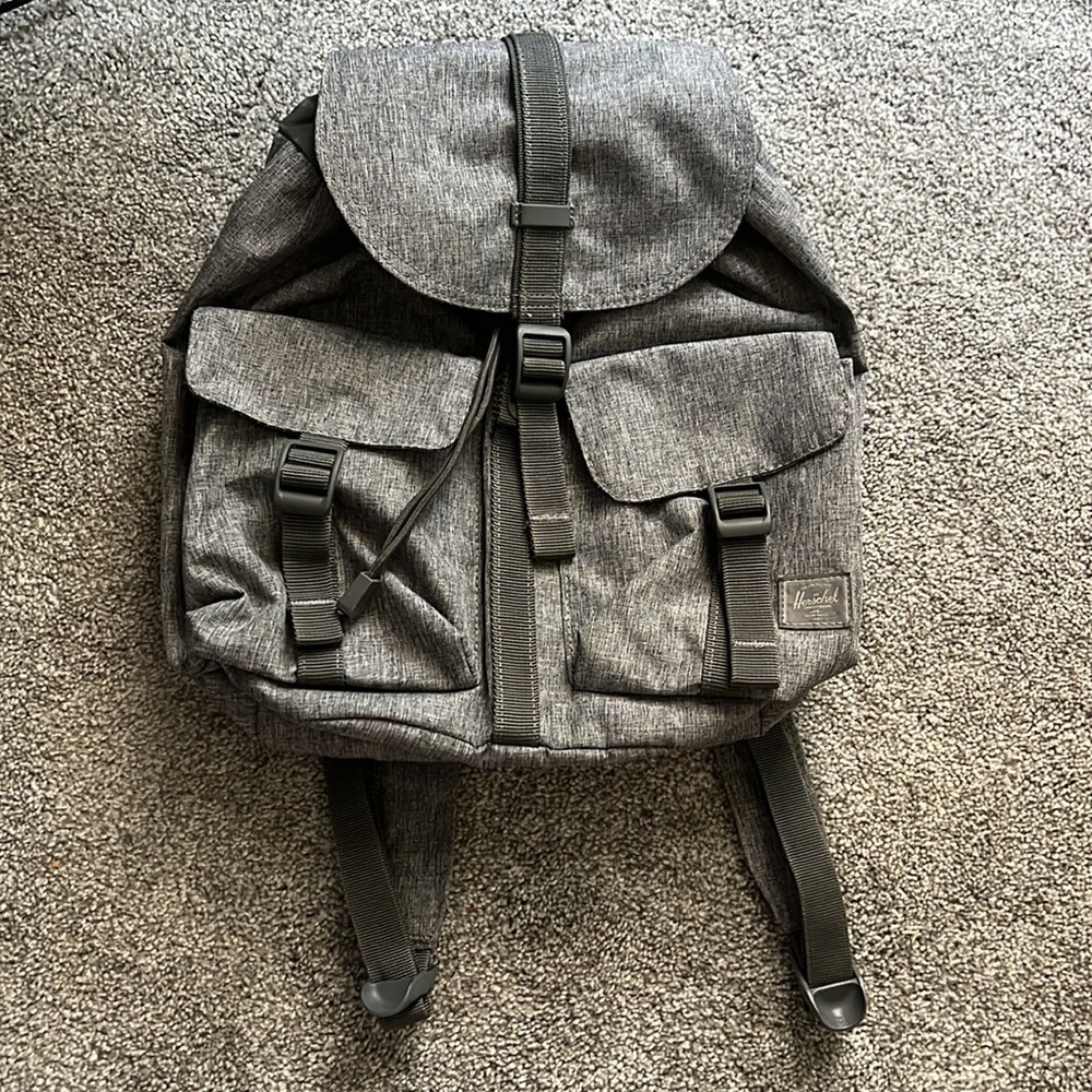 Herschel Dawson LT Small Backpack in light raven Crosshatch